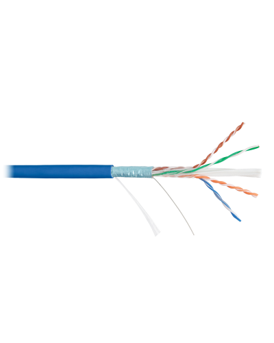 F/UTP 4pair, Cat6, Solid, In, нг(А)-HF (NMC 4240C-BL). Кабель «витая пара» (LAN) для структурированных систем связи. NIKOMAX в Твери