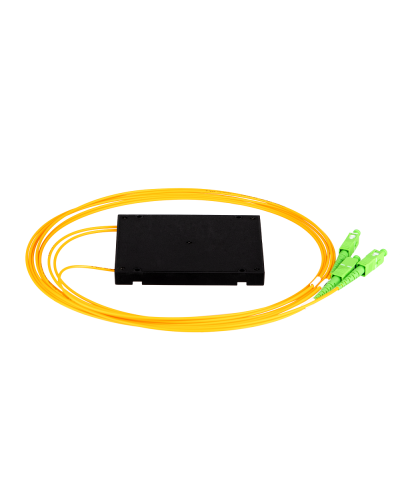 NMF-SPP1X2A1-SCA-B. Сплиттер планарный 1x2, 9/125мкм, SC/APC, 2 мм. NIKOMAX в Твери