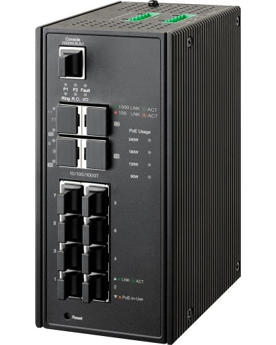 NIS-3500-3412PGE (64PY0804). Коммутатор управляемый с PoE. NSGate в Твери