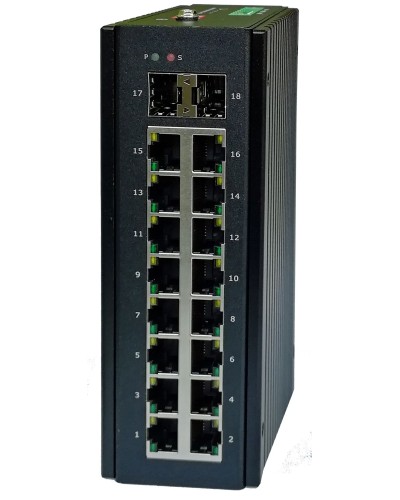 NIS-3200-216PSG (63P16SG2). Коммутатор неуправляемый с PoE. NSGate в Твери