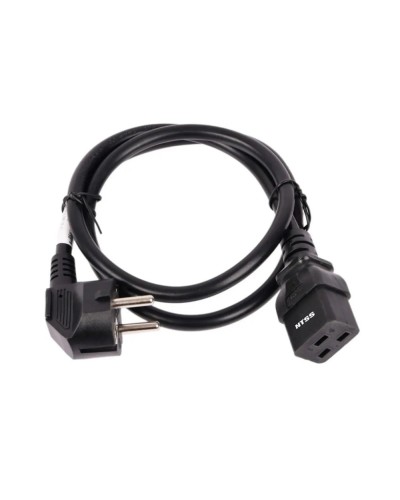 NTSS-PC19772 C19-Schuko проводник.:3х1.5мм2 3м 220/250В 16А черный. Кабель питания. NTSS в Твери