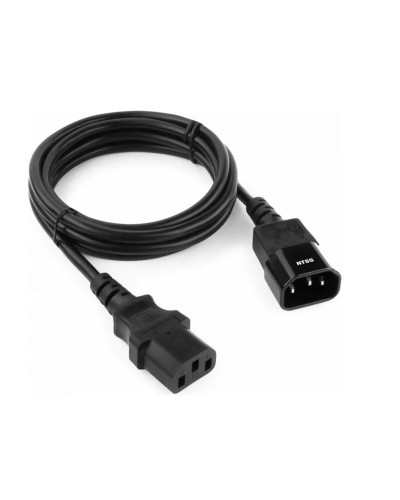 NTSS-PC13142 C13-С14 проводник.:3х0.75мм2 1.8м 220/250В 10А черный. Кабель питания. NTSS в Твери