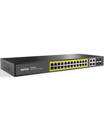 Netis P124GH. Коммутатор сетевой PoE неуправляемый. Netis в Твери