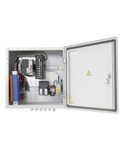 OS-44TB1(SW-80802/ILS(port 90W)). Уличный коммутатор с PoE. OSNOVO в Твери