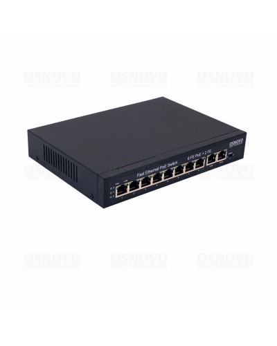 SW-21000(120W). Коммутатор 10-портовый  Fast Ethernet с PoE. OSNOVO в Твери