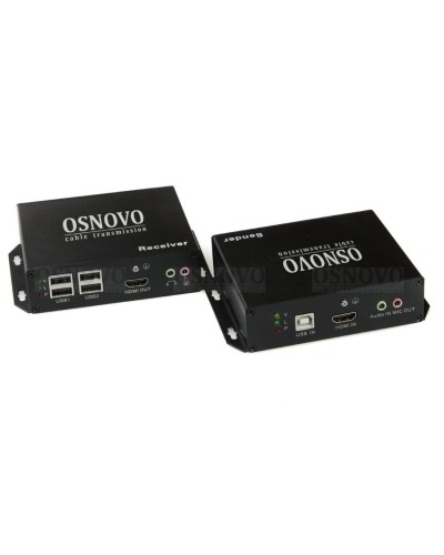 TLN-HiKMA/1+RLN-HiKMA/1. Удлинитель HDMI, USB, RS232, ИК-сигнала. OSNOVO в Твери