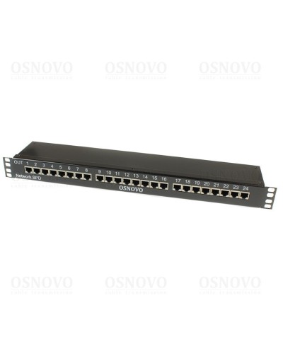 SP-IP24/1000PR. Устройство грозозащиты цепей Ethernet. OSNOVO в Твери