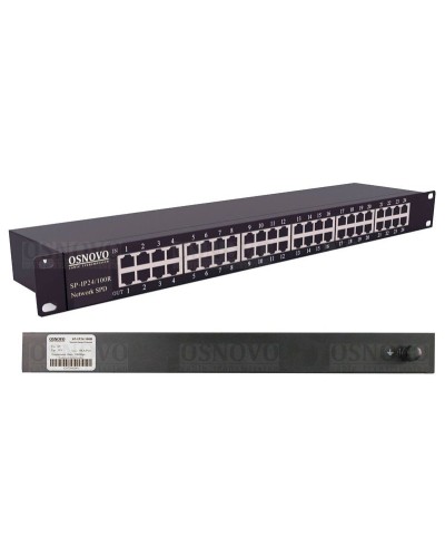 SP-IP24/100R. Устройство грозозащиты цепей Ethernet. OSNOVO в Твери