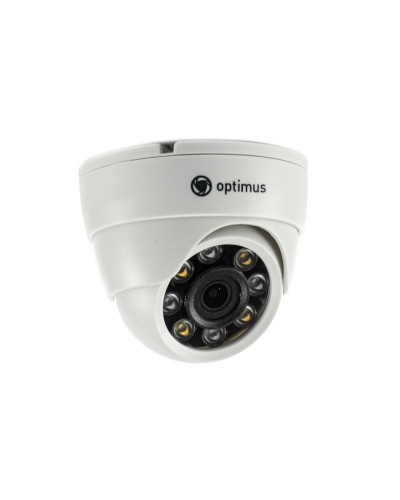 IP-E025.0(2.8)PL_DP03. Видеокамера IP купольная. Optimus в Твери
