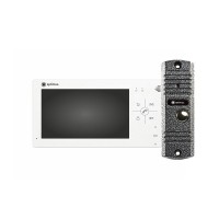 VM-7.0 (w)+ DS-700L (сереб.). Комплект видеодомофона. Optimus