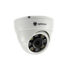 IP-E024.0(2.8)PL_DP03. Видеокамера IP купольная. Optimus