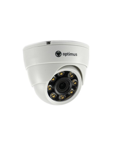 IP-E025.0(2.8)PF_DP03. Видеокамера IP купольная. Optimus в Твери