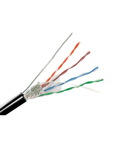 FTP-5e 4х2х0.51 Cu (outdoor) С ТРОСОМ. Кабель «витая пара» (LAN) для структурированных систем связи. Optimus в Твери