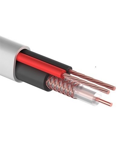 КВК-В-2+2x0,50 мм² (Cu/Cu) белый PROconnect (01-4213). Кабель комбинированный для систем видеонаблюдения. PROCONNECT в Твери
