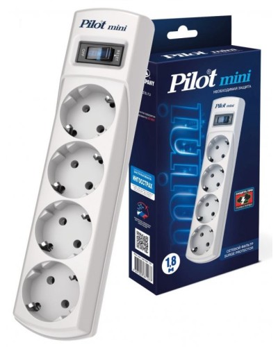 Pilot mini 1.8м. Сетевой фильтр. Pilot в Твери