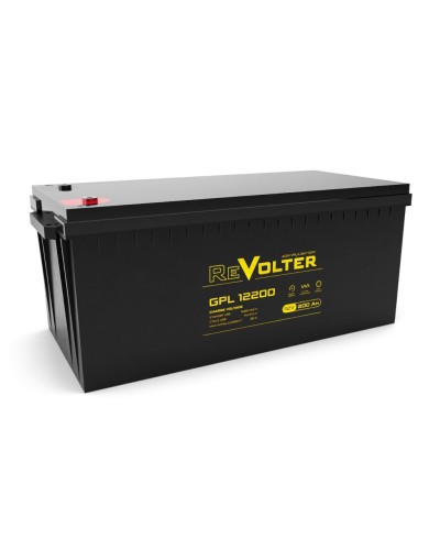 Revolter GPL 12200. Аккумулятор автомобильный герметичный свинцово-кислотный. Revolter в Твери