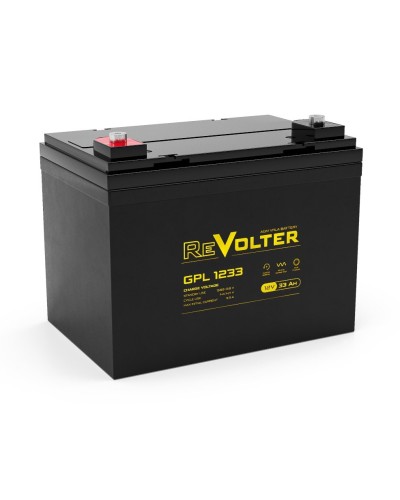 Revolter GPL 1233. Аккумулятор автомобильный герметичный свинцово-кислотный. Revolter в Твери