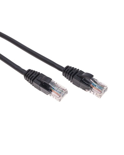 Патч-корд U/UTP, CAT 5e, RJ45-RJ45, 26AWG, LSZH, черный, 2м  REXANT (02-0102-2). Патч-корд UTP. Rexant в Твери