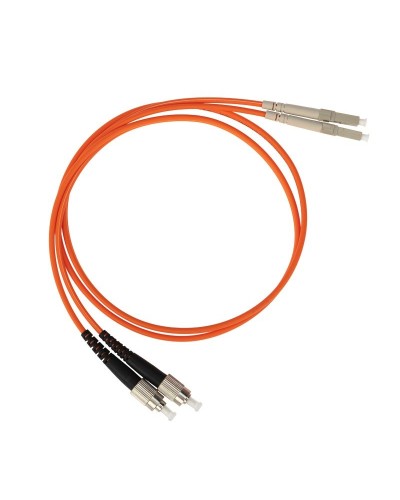 Патч-корд оптический переходной (MM), 50/125 (OM2), LC/UPC-FC/UPC, (Duplex), LSZH, 2м (50-3268). Патч-корд оптический. Rexant в Твери