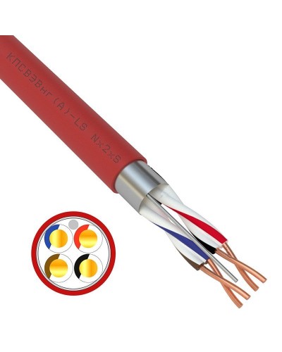 КПСВЭВнг(А)-LS 2х2х0,5 (01-4865-1)(REXANT). Кабель для систем пожарной и охранной сигнализации. Rexant в Твери