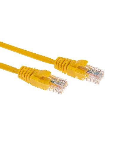 Патч-корд U/UTP, CAT 5e, RJ45-RJ45, 26AWG, LSZH, желтый, 1,5м REXANT (02-0105-105). Патч-корд UTP. Rexant в Твери