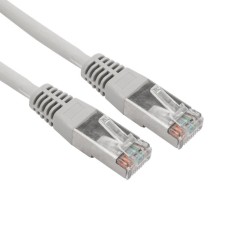 Шнур коммутационный, патч-корд F/UTP RJ45-RJ45, CAT 6, ZH нг(А)-HF, серый, 0,5м REXANT (18-8101-1). Патч-корд FTP. Rexant