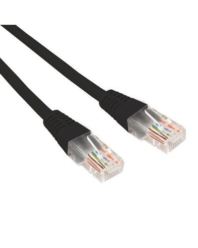 Патч-корд U/UTP CAT 6, RJ45-RJ45, 26AWG, LSZH, черный, 0.5м REXANT (02-0292-05). Патч-корд UTP. Rexant в Твери
