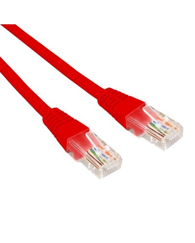 Патч-корд U/UTP CAT 6, RJ45-RJ45, 26AWG, LSZH, красный, 5м REXANT (02-0293-5). Патч-корд UTP. Rexant в Твери