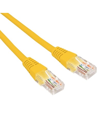 Патч-корд U/UTP CAT 6, RJ45-RJ45, 26AWG, LSZH, желтый, 1м REXANT (02-0295-1). Патч-корд UTP. Rexant в Твери