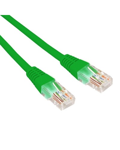 Патч-корд U/UTP CAT 6, RJ45-RJ45, 26AWG, LSZH, зеленый, 1м REXANT (02-0296-1). Патч-корд UTP. Rexant в Твери