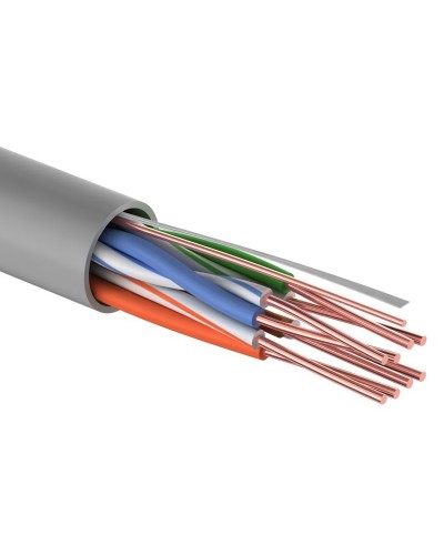 U/UTP, CAT 5e, ZH нг(А)-HF, 4PR, 24AWG, INDOOR, SOLID LIGHT 305 м (01-0059). Кабель «витая пара» (LAN) для структурированных систем связи. Rexant в Твери