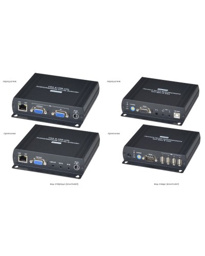 VKM04. Удлинитель VGA, клавиатуры, мыши. SC&T в Твери