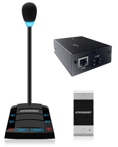 SX-510/1. Устройство переговорное клиент-кассир, дуплексное, с записью переговоров. STELBERRY в Твери