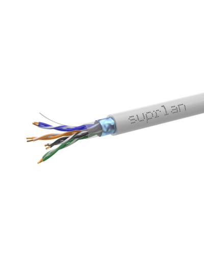 FTP Cat.5e 4x2xAWG24 Cu PVC Indoor Standard (01-1031-1). Кабель «витая пара» (LAN) для структурированных систем связи. SUPRLAN в Твери
