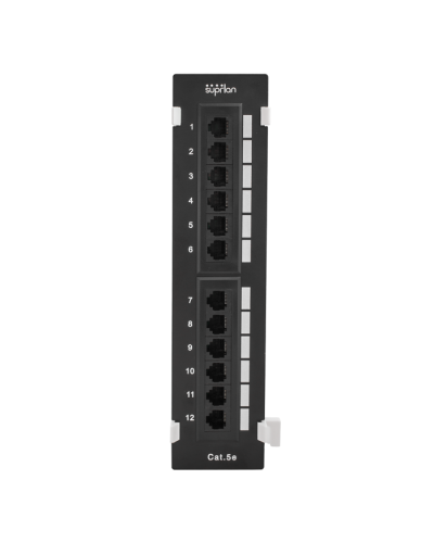 Патч-панель настенная 12xRJ-45, UTP, 5e (10-0407): Патч-панель 19'' в Твери