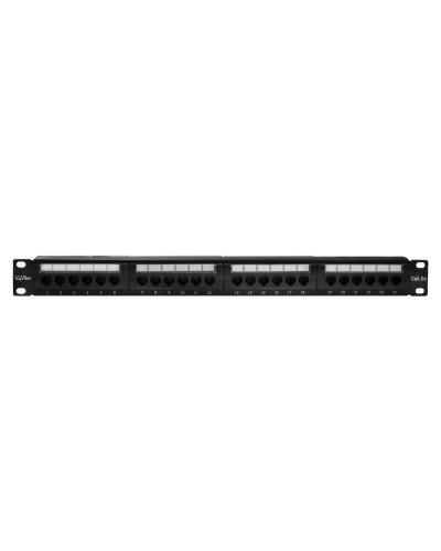 Патч-панель 19", 24хRJ-45, UTP, Cat.5e, 1U (10-0403): Патч-панель 19'' в Твери