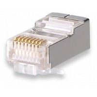 Коннекторы 8P8C FTP Cat.5e 3U (RJ-45) (100шт) (10-0201). Разъем RJ-45. SUPRLAN