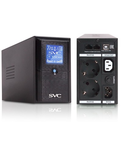 SVC V-600-L-LCD. Источник бесперебойного питания. SVC в Твери