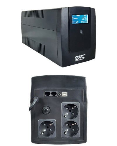 SVC V-1200-R-LCD. Источник бесперебойного питания. SVC в Твери