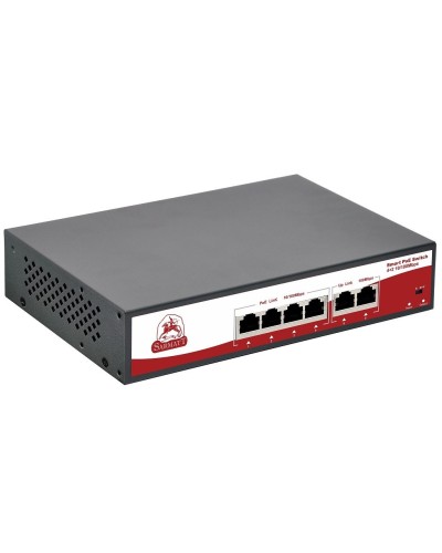 SR-PS0420FBL. Коммутатор с питанием по PoE. SarmatT в Твери