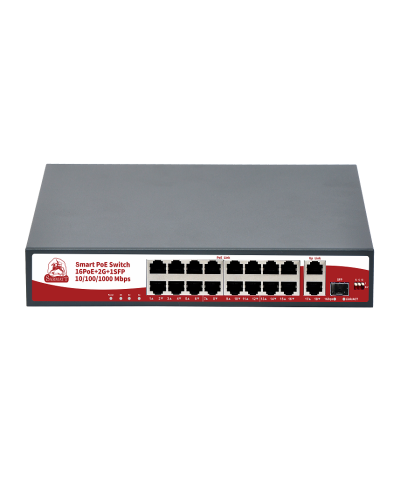 SR-PS1621GBL. Коммутатор с питанием по PoE. SarmatT в Твери