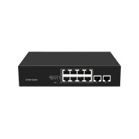 ST-NS008MB-GD. Коммутатор с питанием по PoE. Smartec