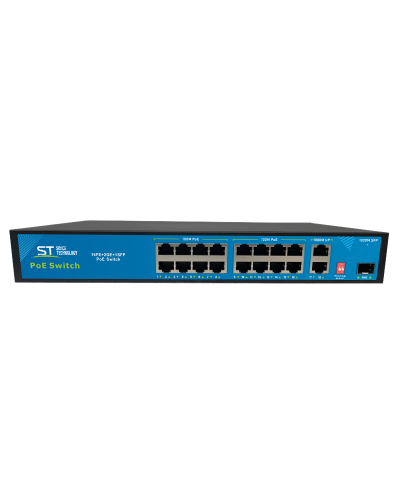 ST-S165POE PRO (версия 2). Сетевой PoE коммутатор. Space Technology в Твери