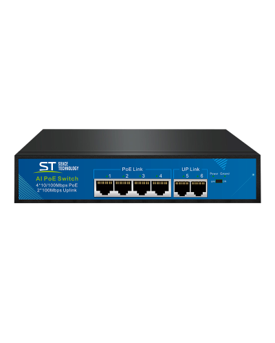 ST-S45POE (версия 4). Сетевой PoE коммутатор . Space Technology в Твери