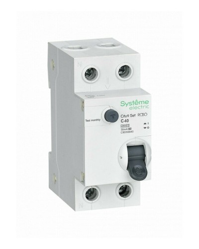 City9 Set 1P+N С 40А 4.5kA 30мА A 230В (C9D55640). Автоматический выключатель дифференциального тока. Systeme Electric в Твери