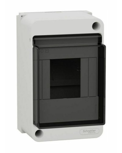 City9 Box 4 модуля навесной с прозрачной дверцей (EZ9EAB104). Щиток модульный. Systeme Electric в Твери