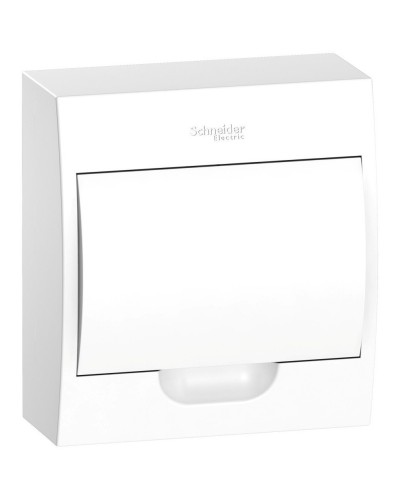 City9 Box 8 модулей навесной с белой дверцей (EZ9E108P2SRU). Щиток модульный. Systeme Electric в Твери