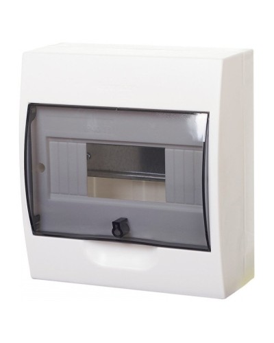 City9 Box 8 модулей навесной с прозрачной дверцей (EZ9E108S2SRU). Щиток модульный. Systeme Electric в Твери