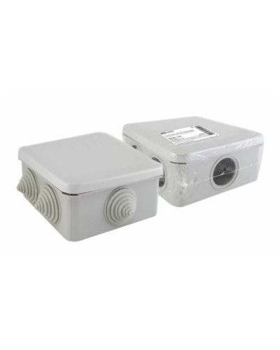 Коробка ОП 100х100х50мм, крышка, IP55, 6 вх. (SQ1401-1255). Распаячная коробка. TDM ЕLECTRIC в Твери