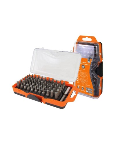Набор бит №4, 66 бит: SL, PH, PZ, HEX, TORX, SQ,  удлинитель, сталь CR-V «Алмаз» TDM (SQ1019-0104): Набор бит в Твери